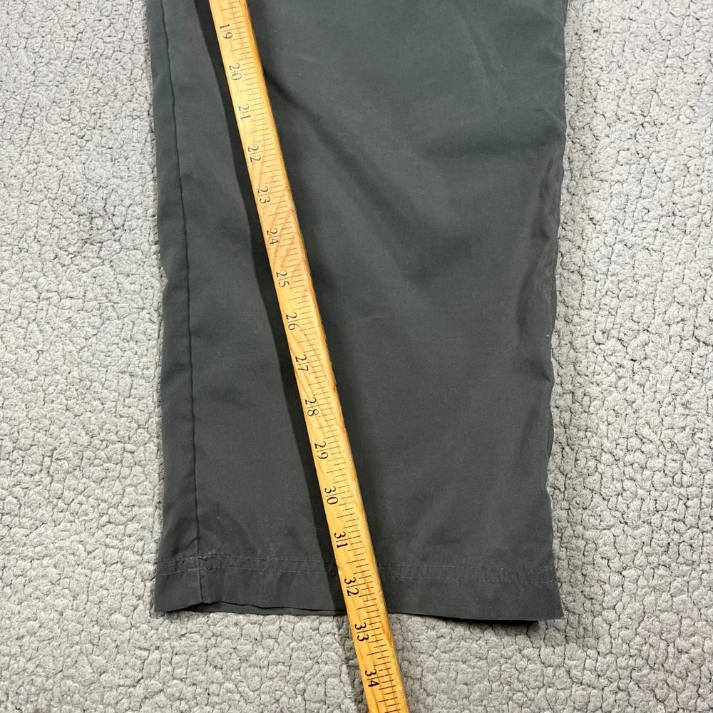 The North Face Mens Gray Hiking Cargo Pants Size 36 Straight Leg Outdoor Utility